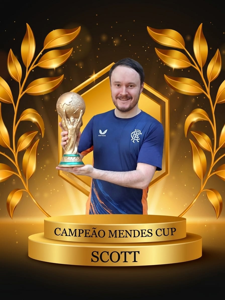 Campeão do Mendes Cup 2026 - 2ª Edição